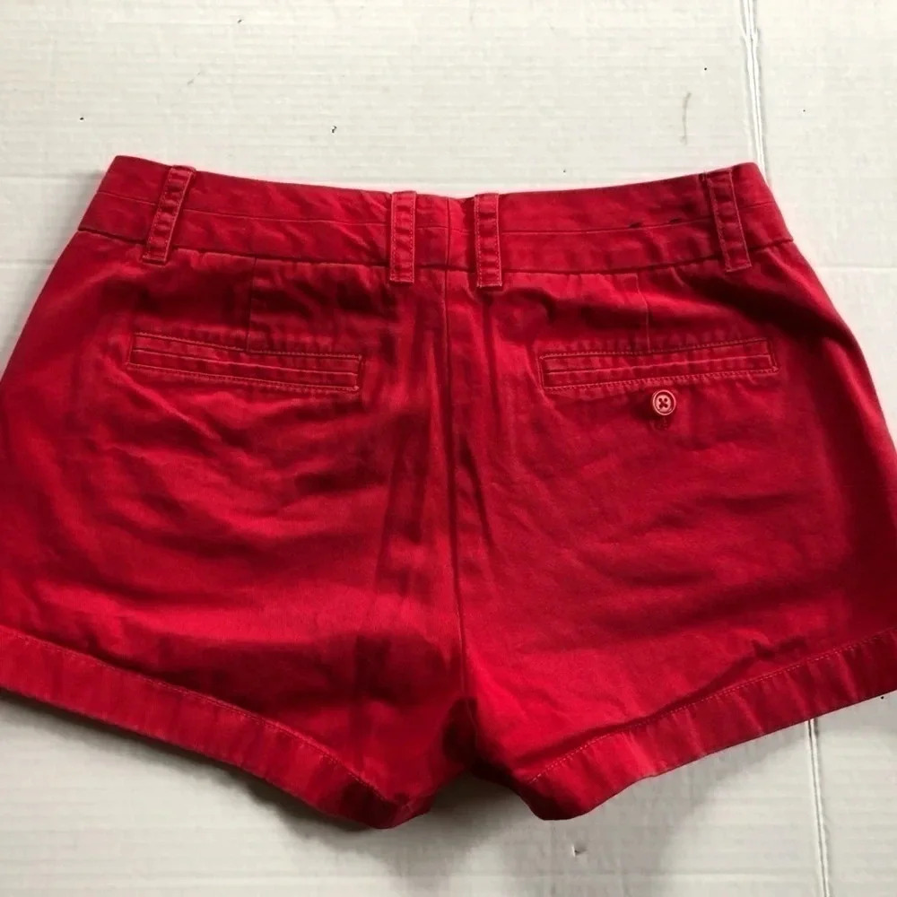 JCREW Chino Red Shorts - Picture 5 of 11